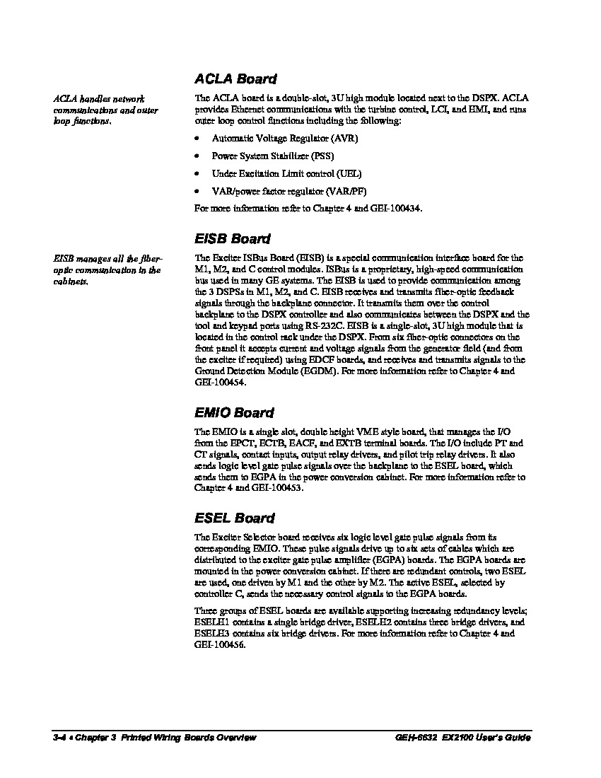 First Page Image of IS200ESELH1A GEH-6632 EX2100 Excitation Control Data Sheet.pdf